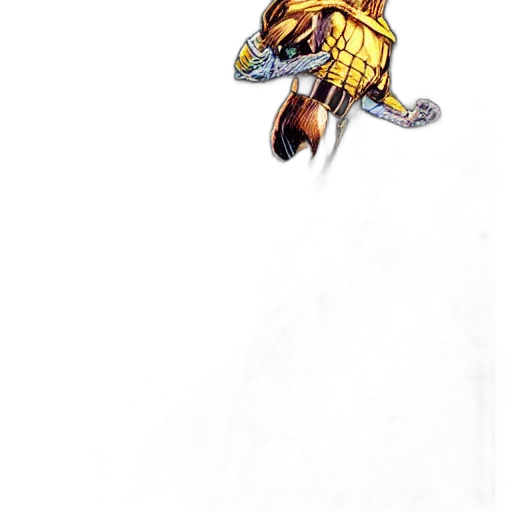 robot, weapon, staff, dragon transparent PNG cut-out