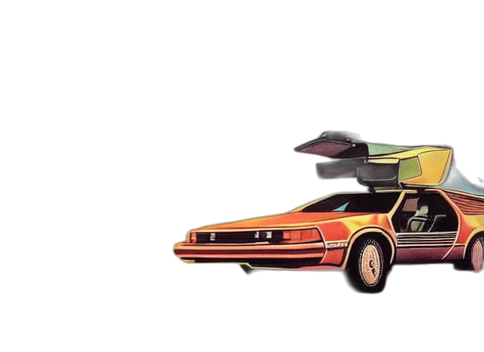 car, concept art, pixel art, 3d render transparent PNG cut-out