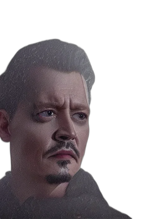 face, robot, hair, mask transparent PNG cut-out