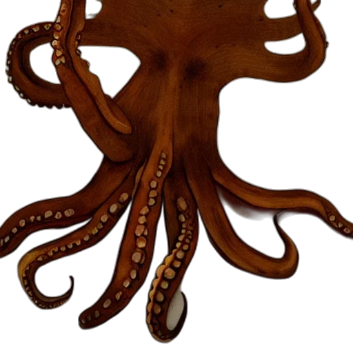 creature, crown, hair, animal, concept art, 3d render, photorealistic, underwater transparent PNG cut-out