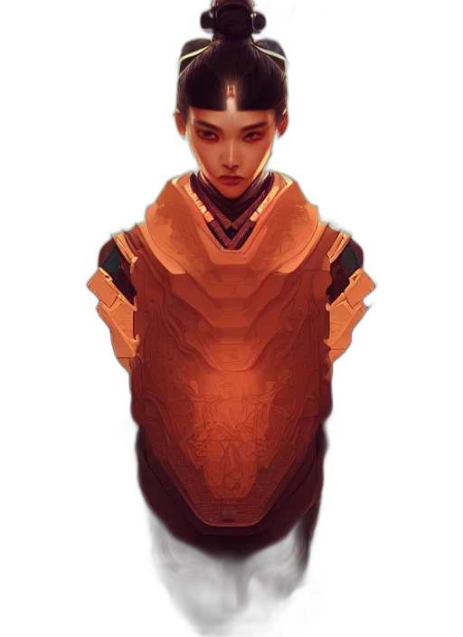 face, robot, mask, dress transparent PNG cut-out