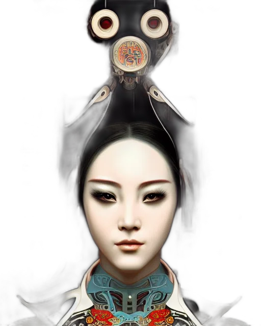 staff, jewelry, mask, face, photorealistic, fantasy art, concept art, 3d render transparent PNG cut-out