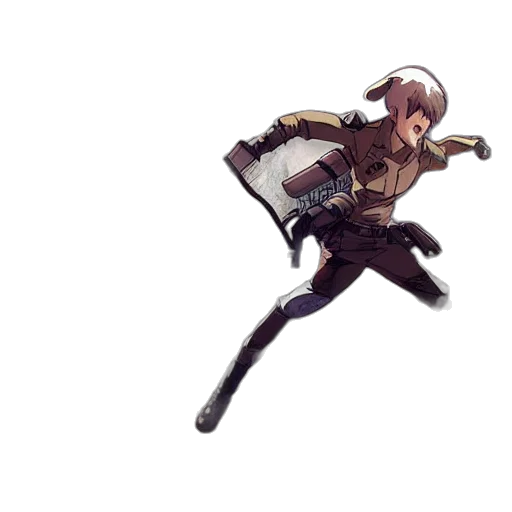 weapon, robot, staff, jacket, concept art, anime, pixel art, 3d render transparent PNG cut-out