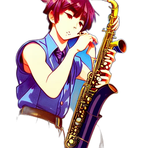 staff, weapon, anime, vaporwave transparent PNG cut-out