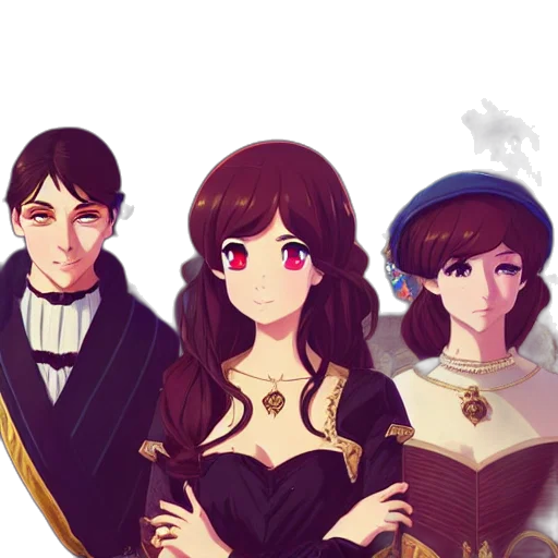 staff, crown, fantasy art, anime, pixel art, concept art, dark, golden transparent PNG cut-out