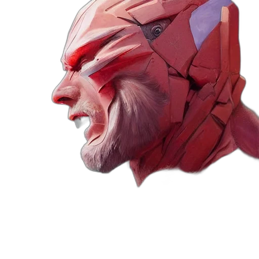 mask, face, robot, creature transparent PNG cut-out