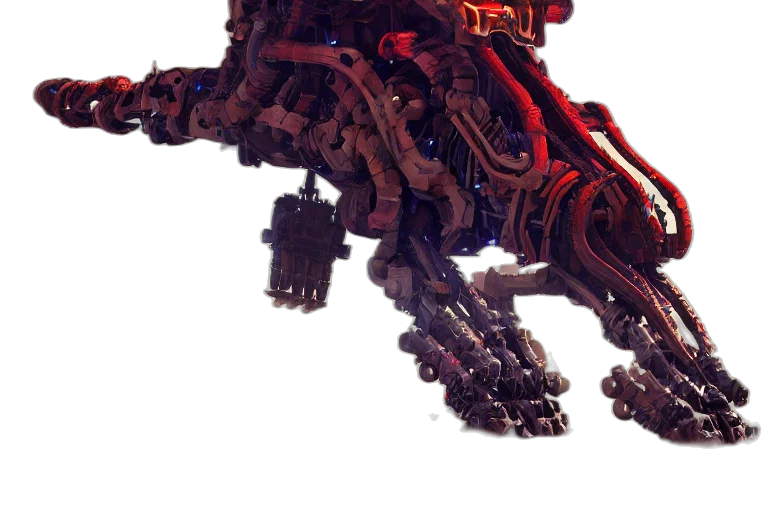 robot, weapon, dragon, animal transparent PNG cut-out