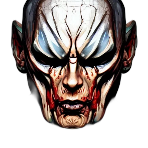 mask, face, comic book art, concept art transparent PNG cut-out