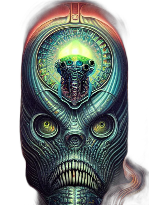 mask, creature, face, concept art transparent PNG cut-out