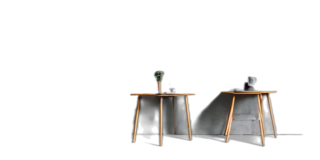 furniture, jewelry, umbrella, 3d render transparent PNG cut-out