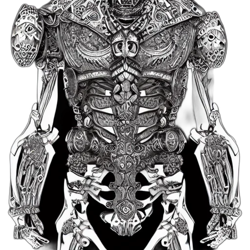 jewelry, sword, jacket, crown, concept art, fantasy art, comic book art, 3d render transparent PNG cut-out
