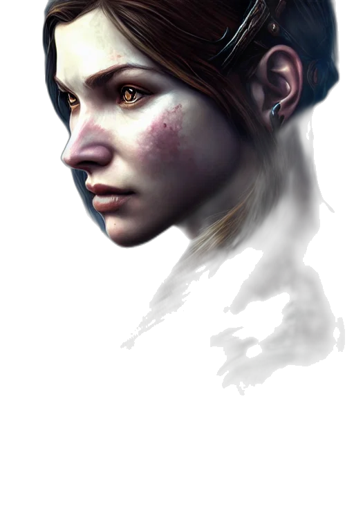 face, mask, dragon, staff, fantasy art, photorealistic, concept art, oil painting transparent PNG cut-out
