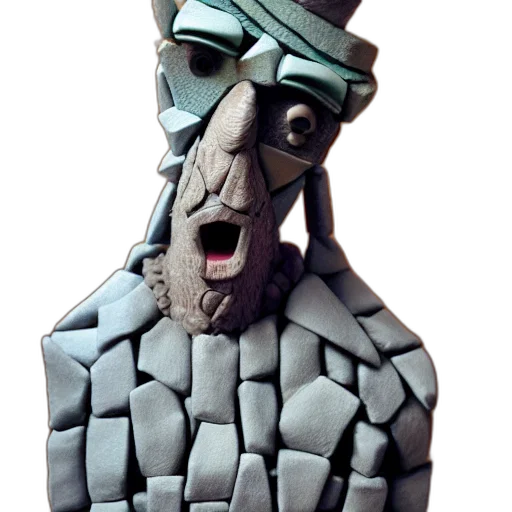 robot, face, mask, creature transparent PNG cut-out