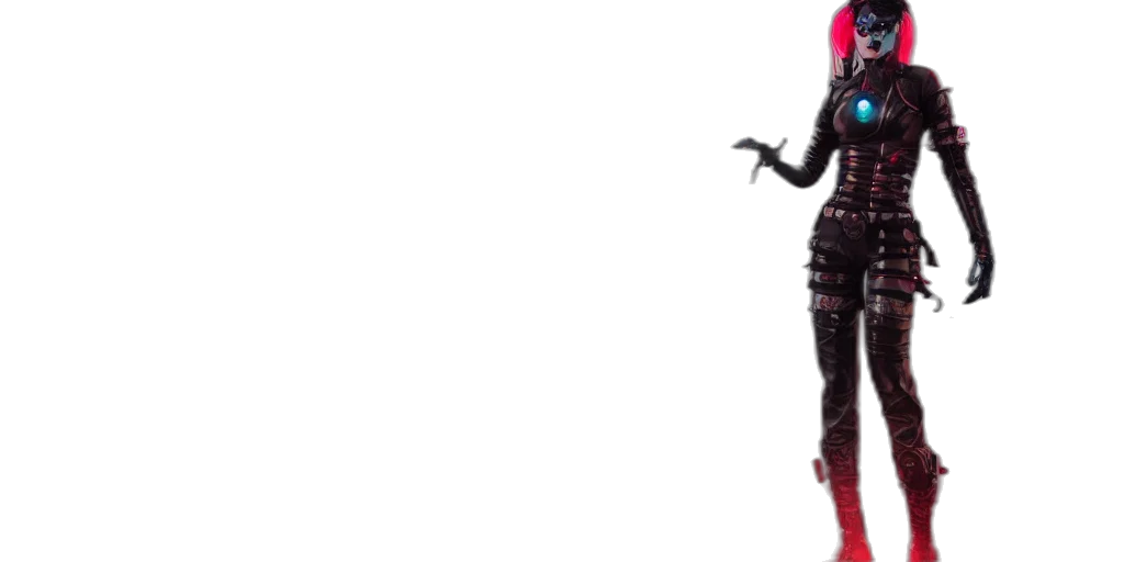 creature, dragon, dress, robot transparent PNG cut-out