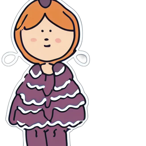 dress, jacket, staff, cartoon, pixel art, concept art, 3d render, simple transparent PNG cut-out