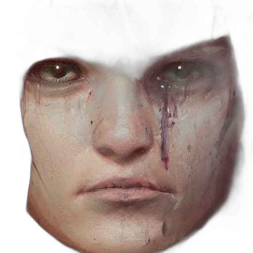 face, mask, hat, creature transparent PNG cut-out