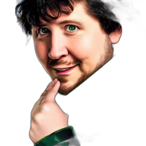 face, staff, hair, creature transparent PNG cut-out