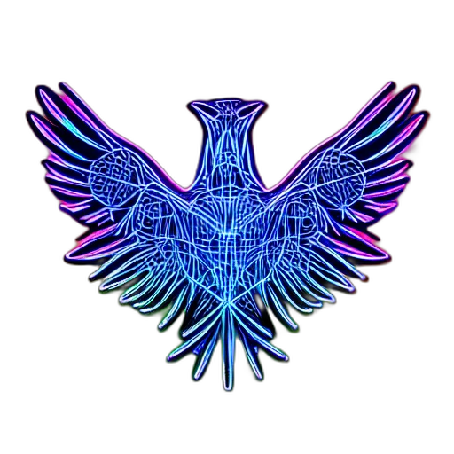 crown, jewelry, staff, vaporwave transparent PNG cut-out