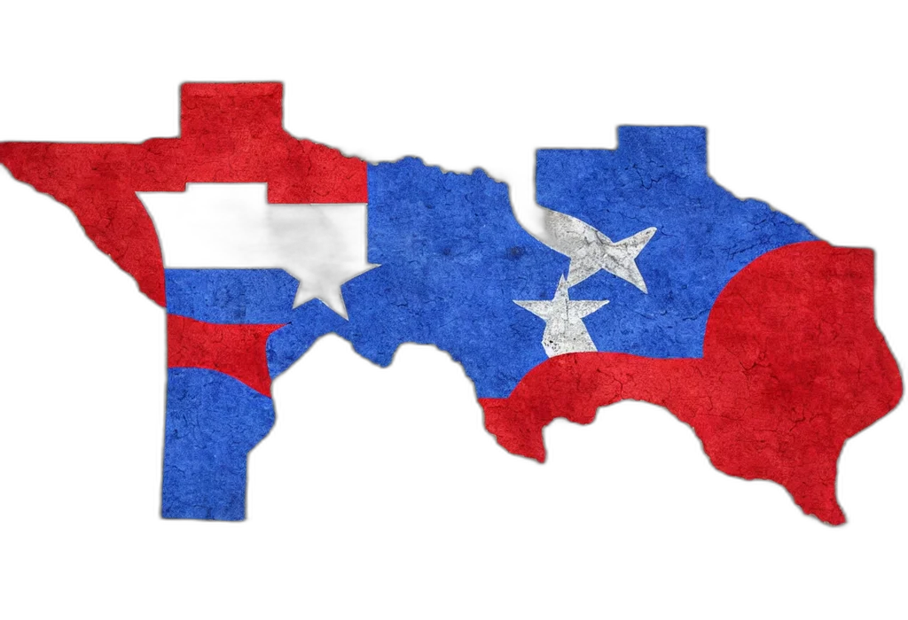 god, waving, texas, flag transparent PNG cut-out