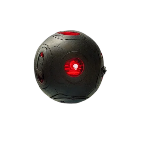 robot, weapon, mask, staff, 3d render, concept art, photorealistic, outer space transparent PNG cut-out