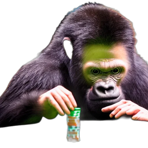 animal, creature, food, bottle, photorealistic, 3d render, concept art, vaporwave transparent PNG cut-out