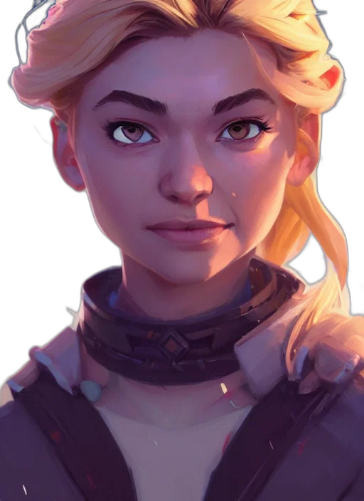 face, staff, crown, fantasy art transparent PNG cut-out