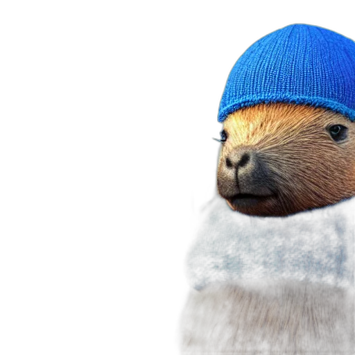 hat, animal, creature, face transparent PNG cut-out