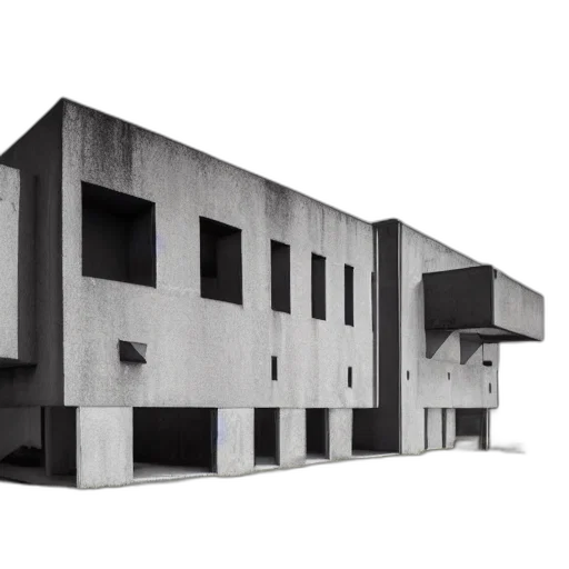 building, furniture, 3d render, concept art transparent PNG cut-out
