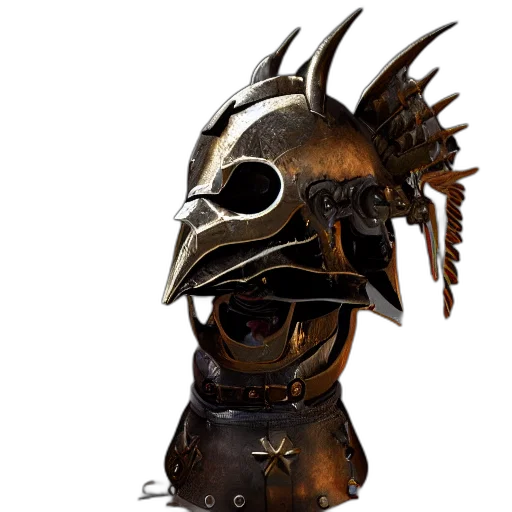 mask, crown, face, dragon transparent PNG cut-out