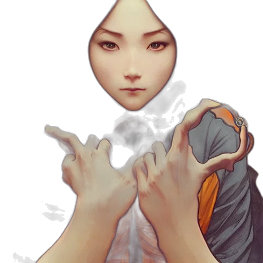 mask, face, staff, jewelry transparent PNG cut-out