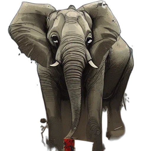 animal, creature, staff, weapon transparent PNG cut-out