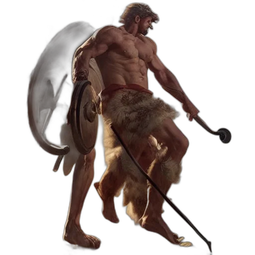 animal, creature, weapon, staff, concept art, fantasy art, 3d render, photorealistic transparent PNG cut-out
