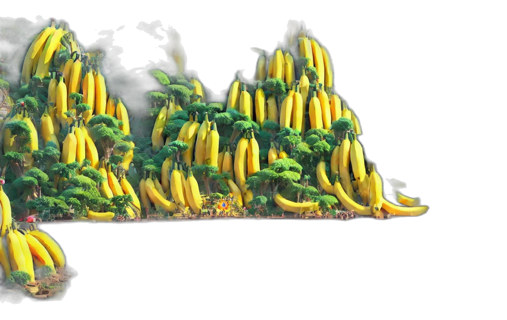dragon, food, crown, 3d render transparent PNG cut-out