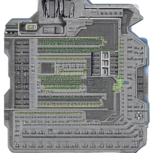 3d render, imperial, base, star transparent PNG cut-out