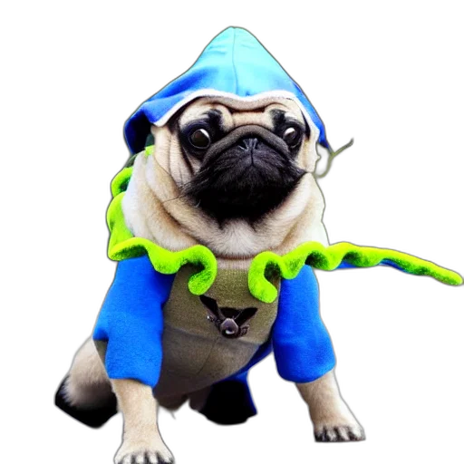 creature, animal, staff, jacket transparent PNG cut-out