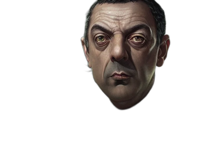 face, mask, hat, staff transparent PNG cut-out
