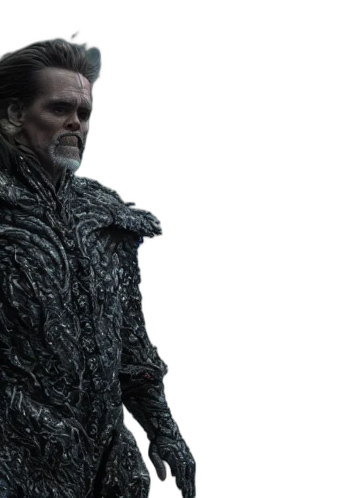 jacket, 3d render, concept art, dark transparent PNG cut-out