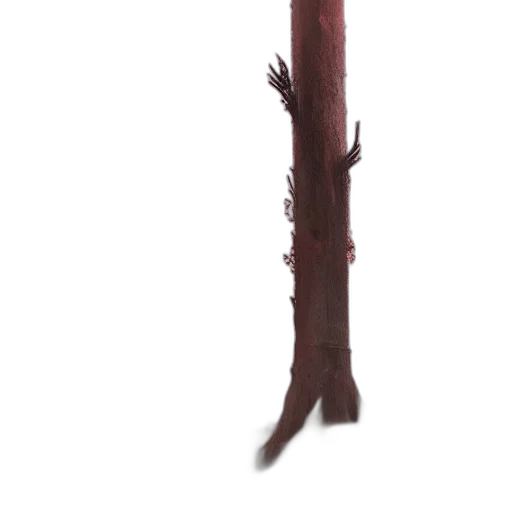 sword, staff, weapon, tree, concept art, 3d render, watercolor, photorealistic transparent PNG cut-out