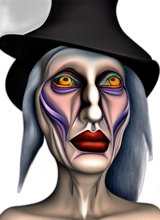 face, mask, hat, concept art transparent PNG cut-out