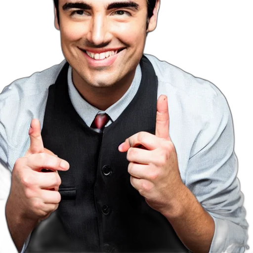 staff, jacket, face, furniture, photorealistic, 3d render, jesse, stinkman transparent PNG cut-out