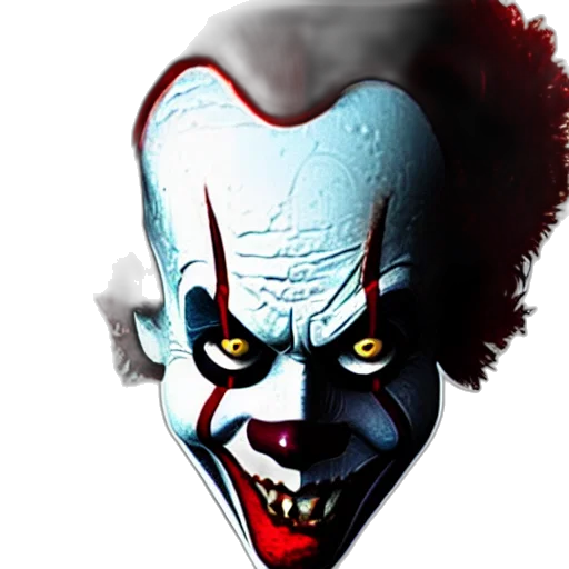 face, concept art, photorealistic, comic book art transparent PNG cut-out