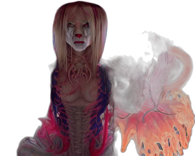 creature, mask, concept art, fantasy art transparent PNG cut-out