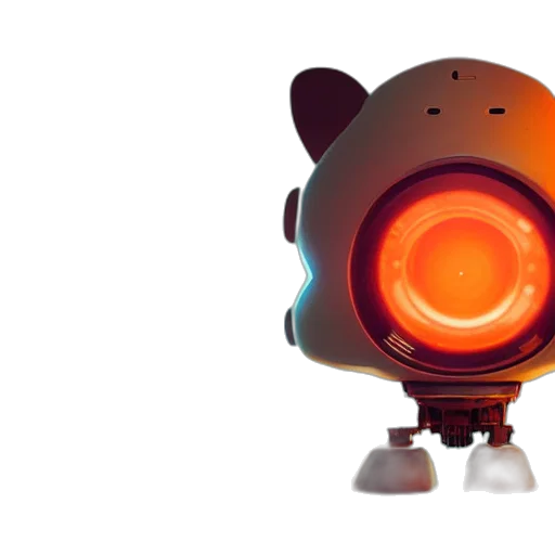 robot, mask, creature, concept art transparent PNG cut-out