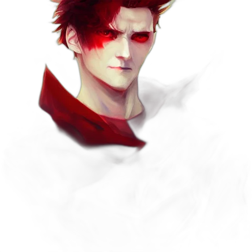 face, mask, staff, fantasy art transparent PNG cut-out