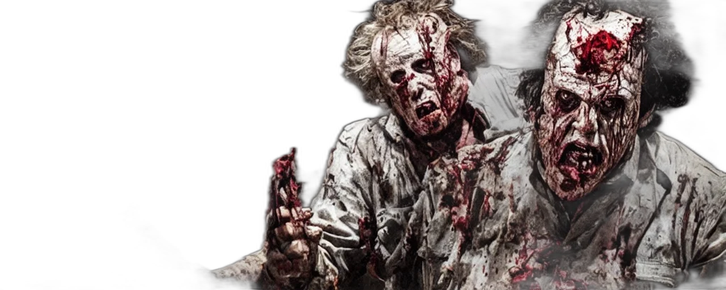concept art, photorealistic, leatherface, texas transparent PNG cut-out