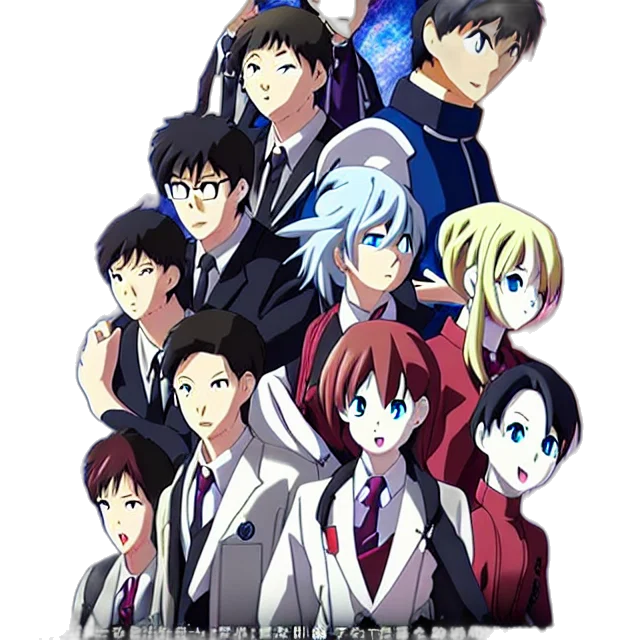 anime, concept art, cartoon, diagnosis transparent PNG cut-out
