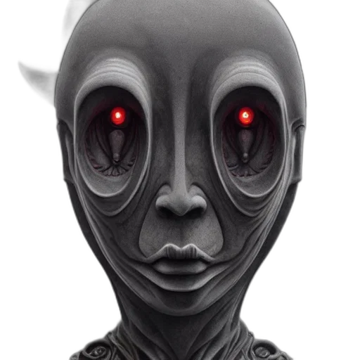 mask, face, robot, creature transparent PNG cut-out