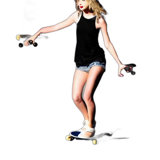 cartoon, concept art, photorealistic, 3d render, taylor, swift, dancing, air transparent PNG cut-out