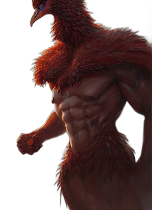 creature, animal, dragon, fantasy art, concept art, comic book art, photorealistic, red transparent PNG cut-out