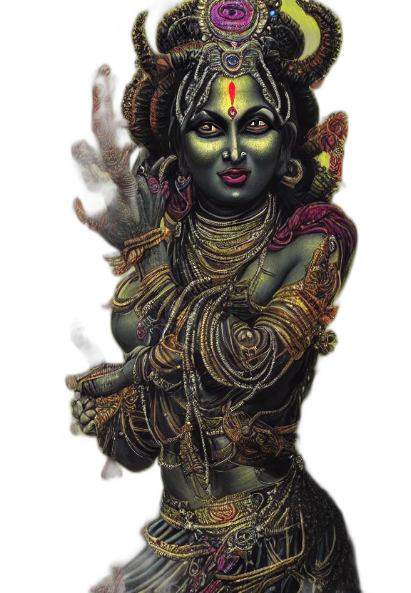 staff, mask, jewelry, face transparent PNG cut-out